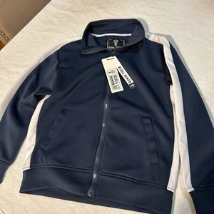 Rebel minds Kids Blue/white Hoodie Size 10-12M NEW - Picture 1 of 5