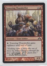 2013 Magic: The Gathering - Gatecrash Foil Towering Thunderfist #109 3g6