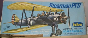 Guillows Stearman PT-17 Pilot Trainer 803 FS Modellbausatz ‚Sullys Hobbies‘ - Bild 1 von 20