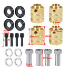 4Pcs 12mm Wheel Hubs Hex Extended Adapter for Traxxas TRX-4 1/10 RC Crawler Car
