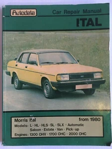 Autodata - Morris Ital De 1980 Propietario Coche Reparación Manual - Imagen 1 de 7
