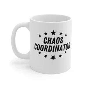 Mug Novelty Chaos coordinator Gift For Boss - Picture 1 of 5