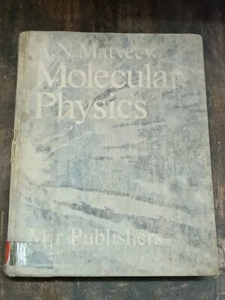 MIR EDITORES: FÍSICA MOLECULAR POR A. N. MATEEV HB 1985 PÁGINAS 480 INGLÉS - Imagen 1 de 20