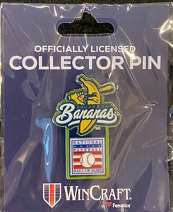 PIN SOLAPA COLECCIONISTA SAVANNAH BANANAS HOF - Imagen 1 de 3