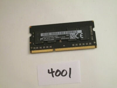 Micron 2Gb 1600Mhz PC3L-12800 DDR3 SODIMM laptop memory RAM (4001) - Image 1 of 2