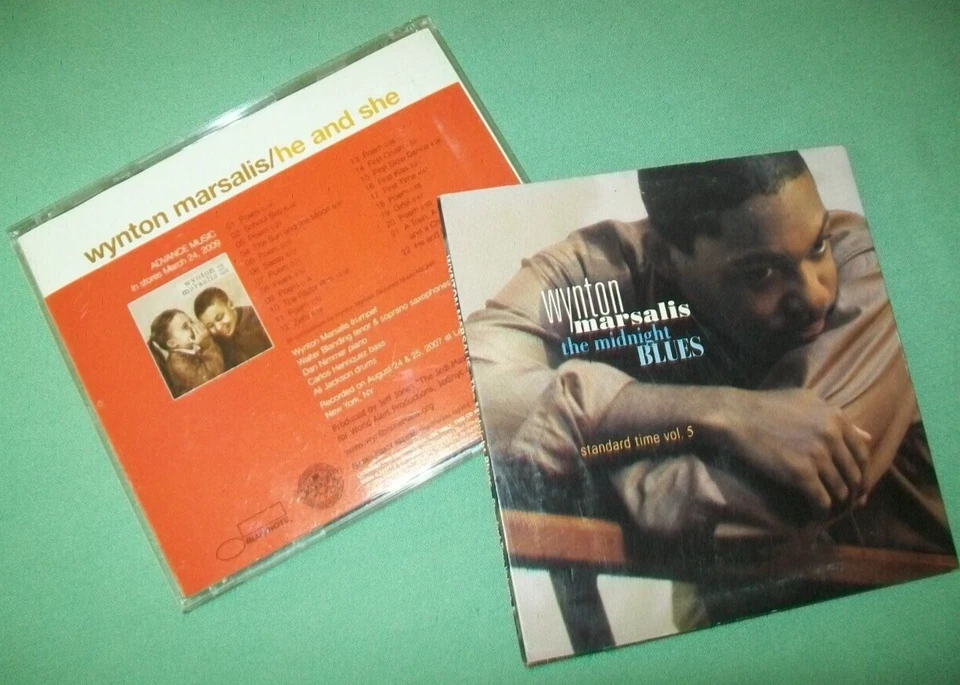 Wynton Marsalis Promo CD Menge He And She The Midnight Blues - Bild 1 von 1