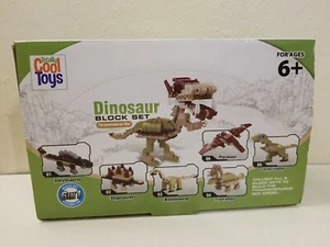 New 6-in-1 Educational Dinosaur Building Block Toys Creative Construction Set - Picture 1 of 3