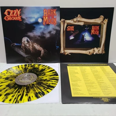 OZZY OSBOURNE Bark at the Moon LP 2019 Vinyl Yellow Black New SYOTOS Box Poster - Image 1 of 4
