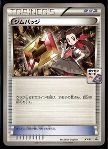 Gym Badge Roxanne Xy-P Rayquaza Mega Battle Promo Japanese Pokemon Card (LP) - Picture 1 of 2