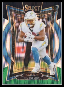 2024 Select Football #15 Kimani Vidal Green Black Shock RC - Bild 1 von 2