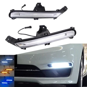 LED Daytime Running Lights DRL For Kia K2 2015-2016 3 Colours - Picture 1 of 10