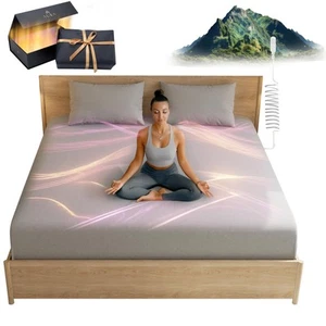 ™ Luxury Grounding Sheets King Size, 12% Pure Silver - Highest Silver Content... - Bild 1 von 9