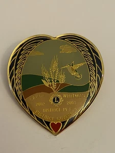 Lions Club District 19-F 2002-2003 Carol Whitman Lapel Pin P88 - Picture 1 of 3