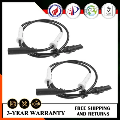 2X ABS Wheel Speed Sensor Front Side 34526783051 For BMW 320i 330i 428i xDrive Foto 1 de 4