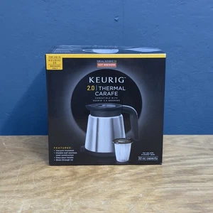 Keurig 2.0 Thermal Carafe 32oz Coffee Pot Stainless Steel - New - Picture 1 of 16
