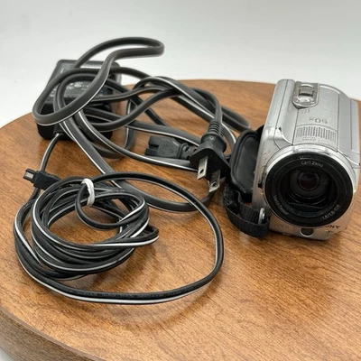 Sony DCR-SR68 Handycam Video Camcorder With Battery & Charger - Tested & Works - Image 1 of 4
