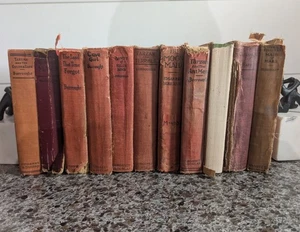 Edgar Rice Burroughs Novel Lot 11 HC Books First Ed. Grosset & Dunlap Tarzan - Picture 1 of 24