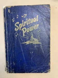 SPIRITUAL POWER 1947 Songs Of Spiritual Power Hymnal Book Gospel VTG - Picture 1 of 5