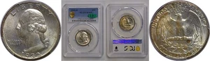 1932-S Washington Quarter   PCGS MS-63 CAC - Picture 1 of 3