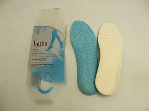 BAMA BAREFOOT FOOTBED size 38, 43, 45 PADDED BAMBOO TERRY WASHABLE - Picture 1 of 3