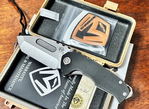 Medford Knife and Tool Praetorian Genesis - Black G10 - Picture 1 of 5