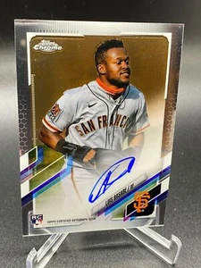 2021 Topps Chrome LUIS BASABE AUTO RC GIANTS RA-LB - Picture 1 of 1