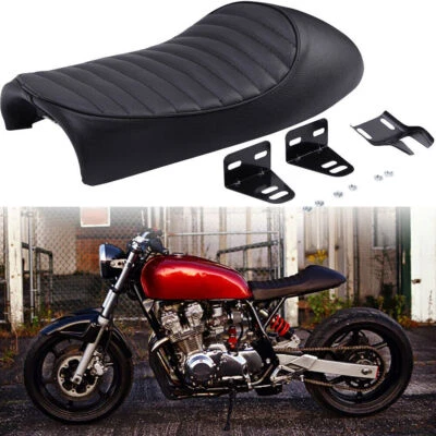 Sillín jorobado asiento café corredor vintage para motocicleta Honda CG125 CB125 250 350 450 Foto 1 de 4