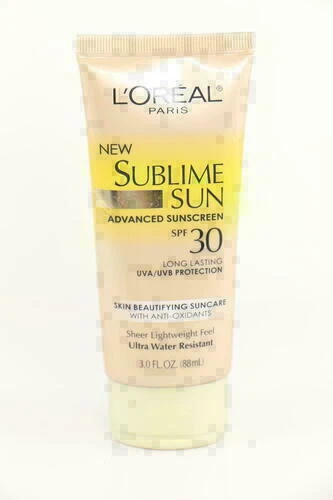 LOreal Sublime Sun Advanced Sunscreen SPF 30 Lotion, 3 oz U20A - Image 1 of 1