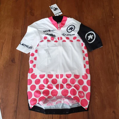 Camiseta deportiva de ciclismo pequeña Assos para mujer Amgen Pro Race KOM Leader Jersey S Foto 1 de 4