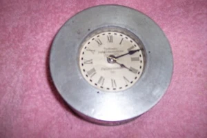 The Newman Portable Watchmans Clock Chicago USA 1902 - Parts or Repair - Picture 1 of 10