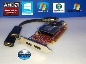 Acer Aspire X4640G X4650G X4660G X480 X480G Low-Profile Dual HDMI Video Card - Picture 1 of 1