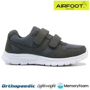 HERREN FREIZEITTRAINER MEMORY SCHAUM BREITE PASSFORM WANDERN LAUFEN SPORT FITNESSSCHUHE GRÖSSE - Bild 1 von 27