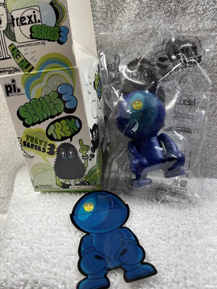 3” TREXI Serie 3 2007 ~ MSN "CHASE 1 IN 50" ~ Singapur ~ Kidrobot Foto 1 de 2