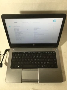 HP PROBOOK 640 G1 - BOOTS TO BIOS - INTEL I5 4300M - 8GB RAM - READ DESCRIP - BB - Picture 1 of 7