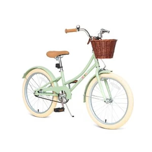 Retro Design Girls Bike with Basket and Coaster Brake for 3-13 Years Old Kids... - Picture 1 of 6