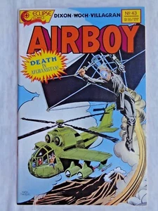 Airboy Nº 43 Septiembre 1988 Eclipse Cómics Dixon & Wech Primera Impresión Casi Nuevo (9.4) - Imagen 1 de 8