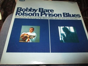 1969 BOBBY BARE Folsom Prison Blues US LP RCA CAS 2290 Country VG+/NM - Picture 1 of 3