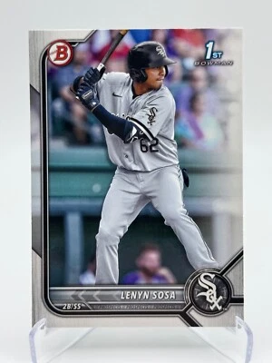 2022 Bowman Prospects #BP-76 LENYN SOSA | 1st Bowman - Image 1 of 2