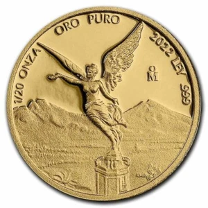 2019 Mexico 1/20 oz Onza Proof Gold Libertad Coin - In Mint Capsule - Picture 1 of 2