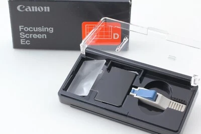 [COMO NUEVO] Pantalla de Enfoque Canon Ec D Mate Cuadrícula Líneas Precisión EOS de JAPÓN Foto 1 de 4
