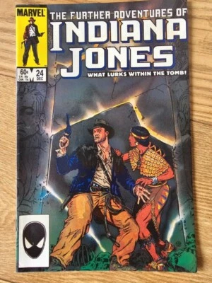 🔥 Further Adventures of Indiana Jones #24 1st Print Marvel - 1984 Foto 1 de 4