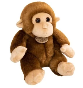 Monkey Plush Toy 11" Stuffed Animal Toddler Doll Gift for Kids - Picture 1 of 5