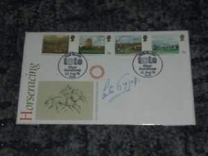 LESTER PIGGOTT - HORSE RACING LEGEND FIRST DAY COVER SIGNED.(2) - Picture 1 of 6