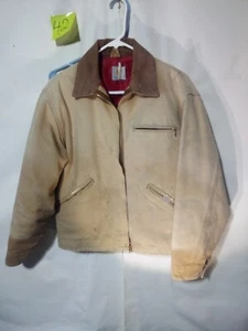 carhartt detroit jacket P2P 25" Length 25" Well Loved  Sun Faded Lots Left - Picture 1 of 20