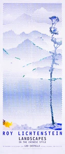 Roy LICHTENSTEIN Landscape in The Chinese Style 1996 Original offset lithography - Imagen 1 de 1