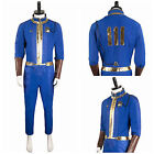 Vault 111 costume cosplay habitant combinaison bleue unisexe costume de carnaval d'Halloween