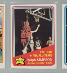 1972-73 TOPPS BASKETBALL #257 RALPH SIMPSON DENVER ROCKETS ABA ALL STARS - Picture 1 of 1