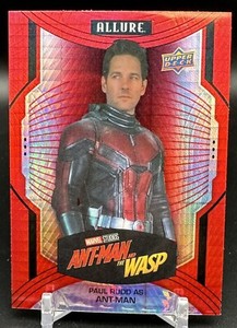 2022 UPPER DECK MARVEL ALLURE PAUL RUDD AS ANT-MAN RED PRISM SP #144 WASP