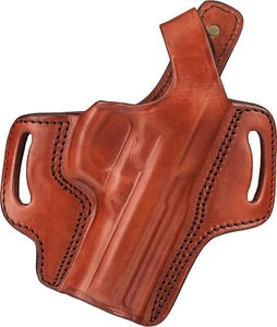Tagua DSH-033 Ruger Mark III Dual Snap Holster, 5 1/2", Brown, Le5 1/2" - Picture 1 of 2