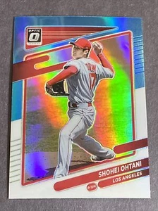 2021 Donruss Optic Carolina Blue & White #192 Shohei Ohtani Los Angeles Angels - Picture 1 of 4